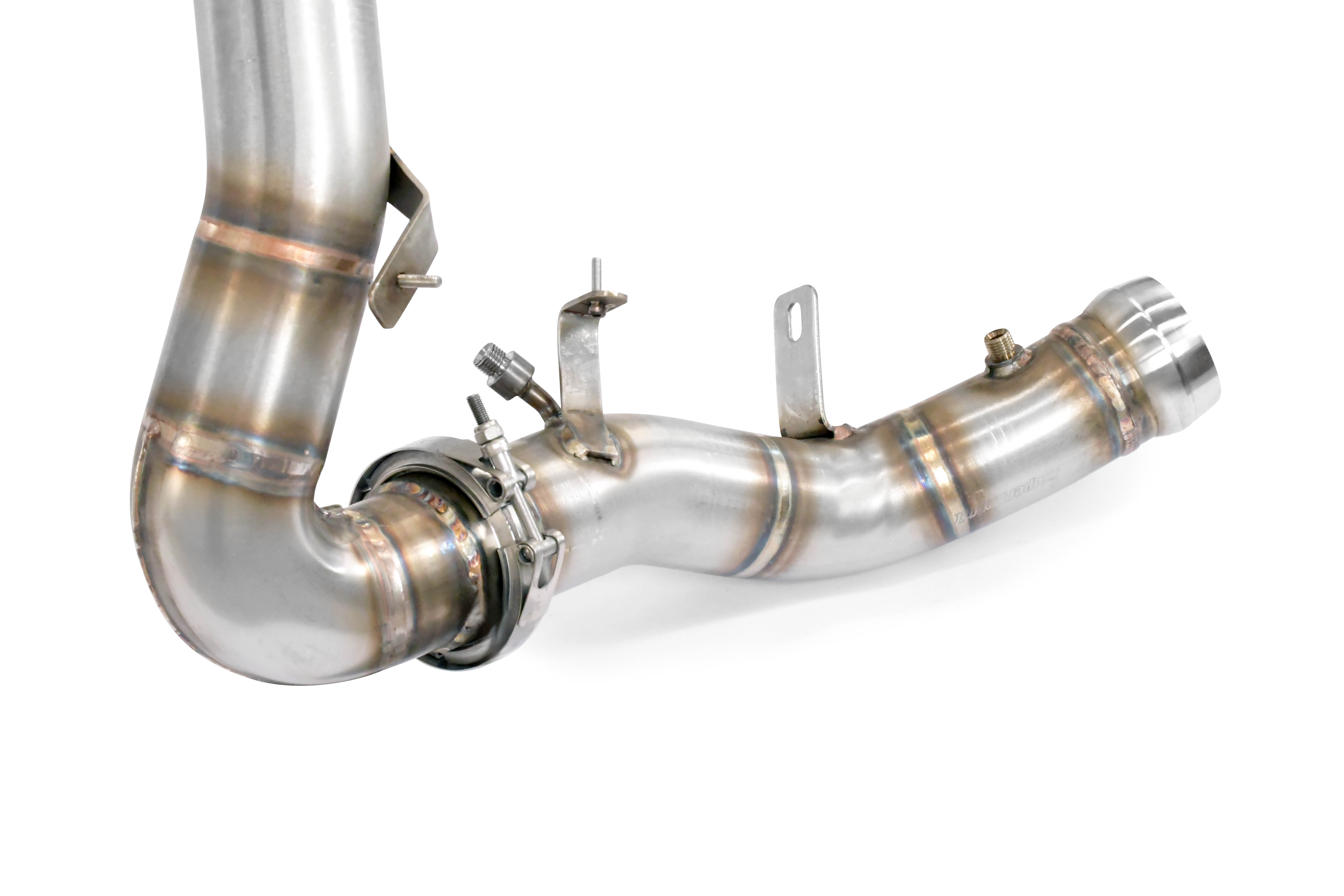 Descente tube Droite + Gauche (Suppression les catalyseurs primaires et secondaires + GPF)