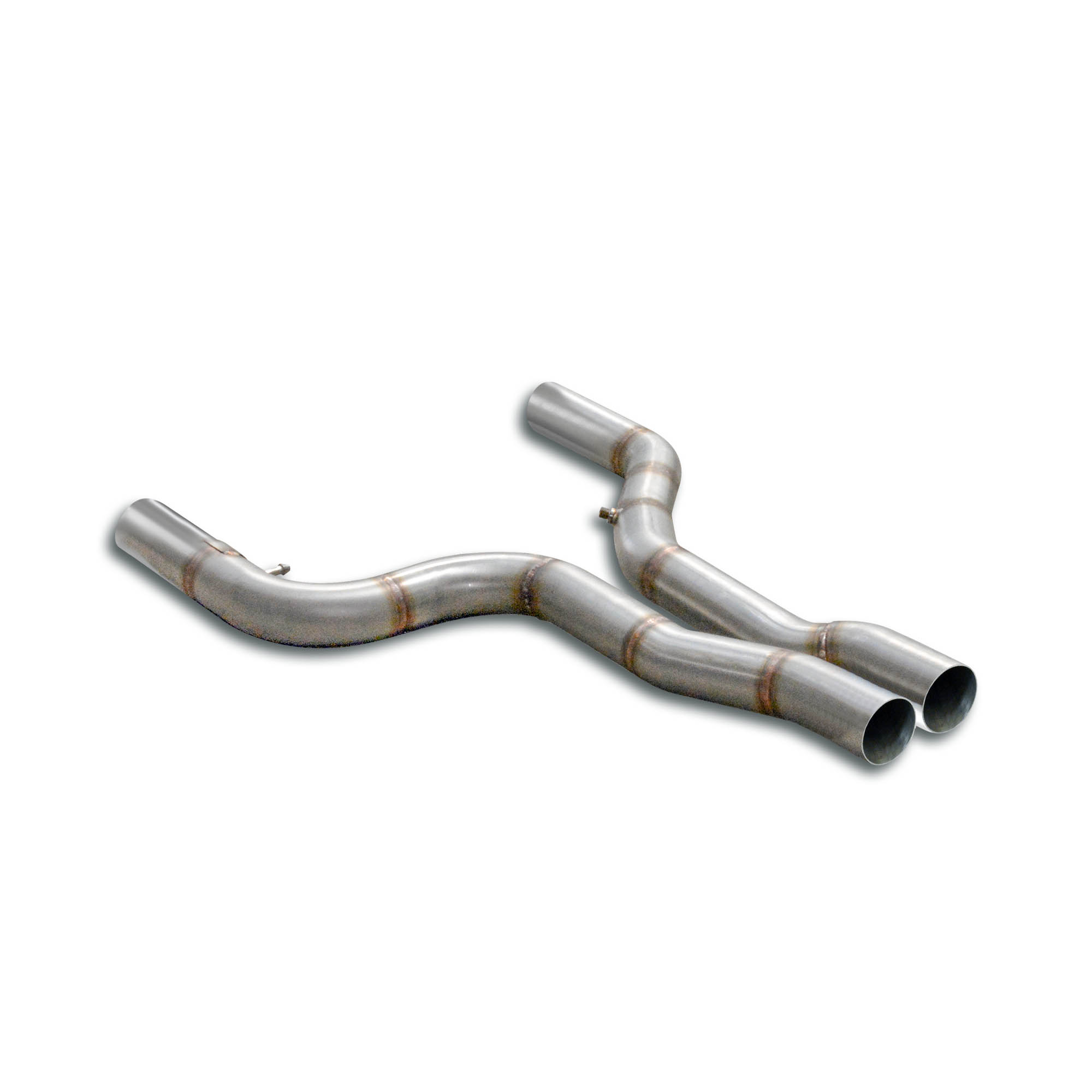 X-Pipe package Deletes the Stock resonators California emission compliant Mid section