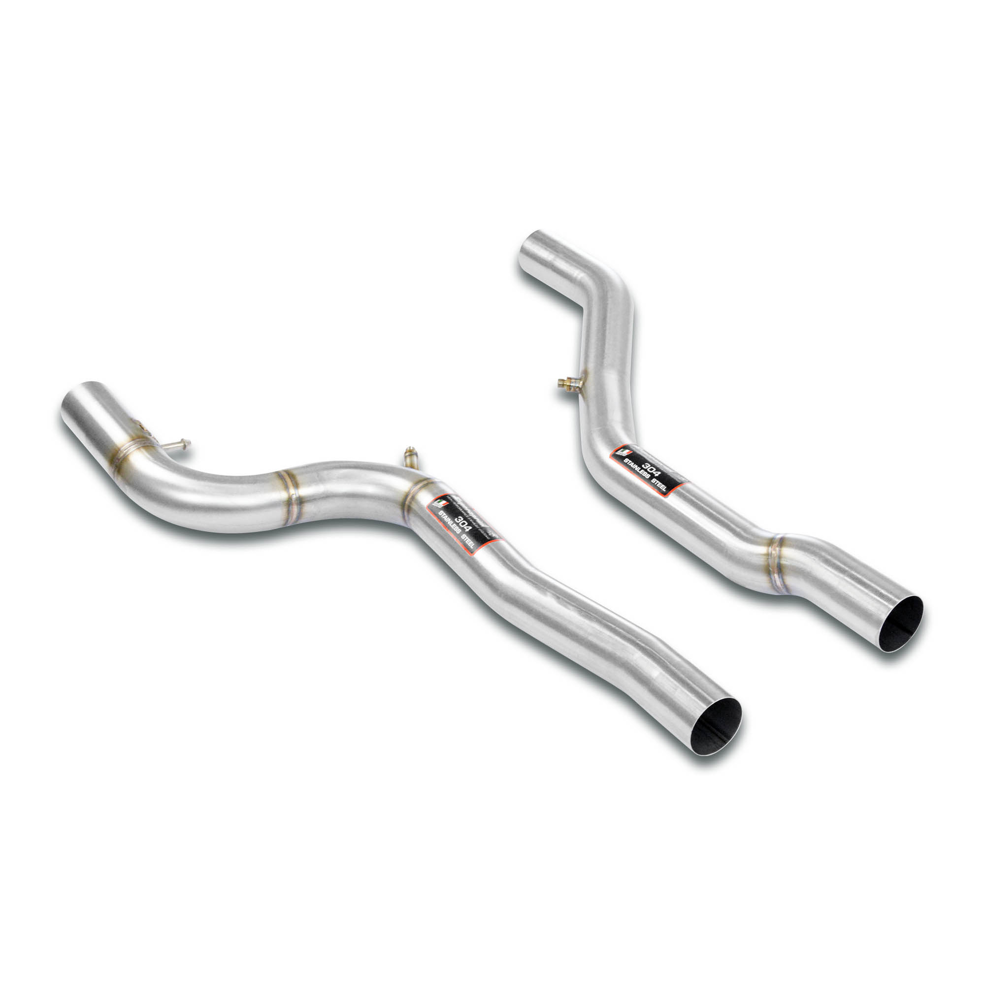 X-Pipe Package (Delete the OPF - mid resonator) For the Std - OEM rear muffler