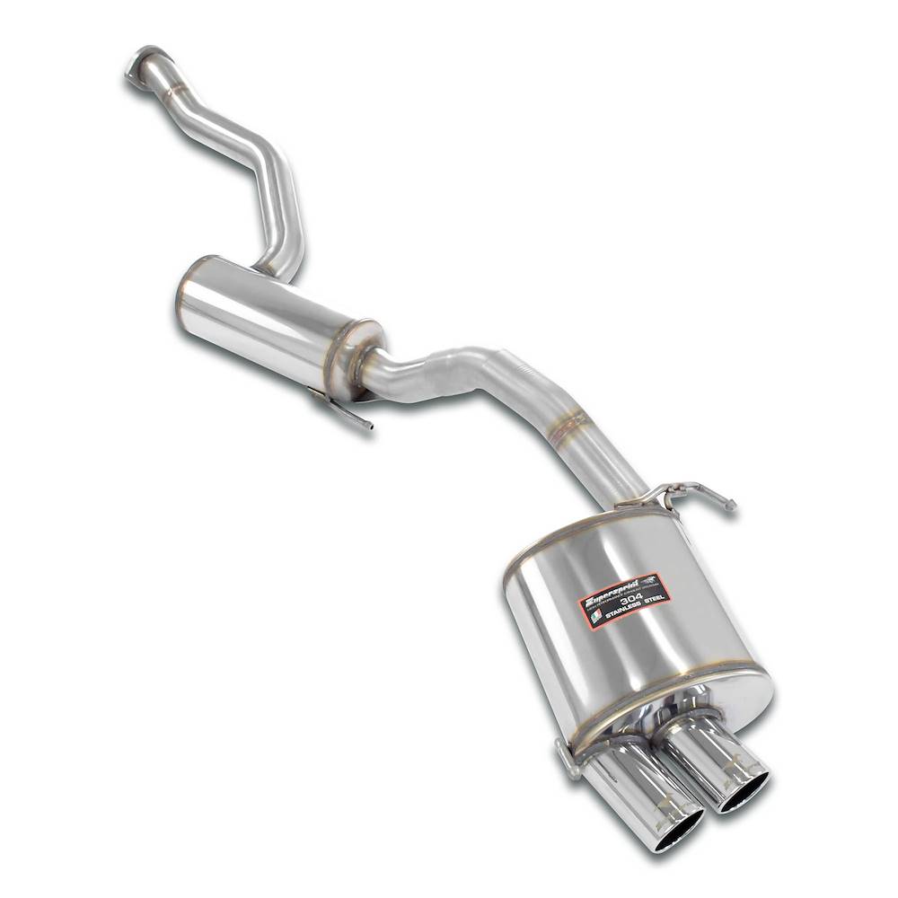 Mittelschalldämpfer + Endschalldämpfer Power Loop OO80 <strong><span style=color:#ea0000;>Mit CEE-Zulassung</span></strong>