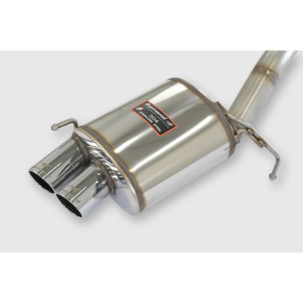 Centre pipe + rear exhaust Racing OO80
