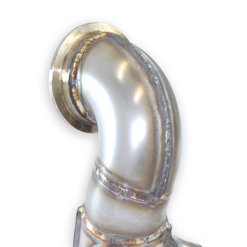 Downpipe con catalizzatore metallico