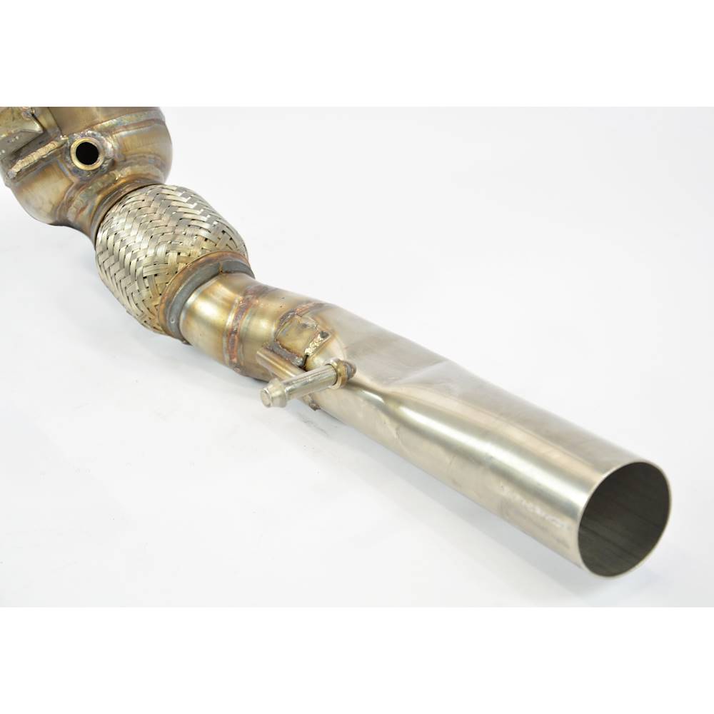 Downpipe right + Metallic catalytic 200CPSI