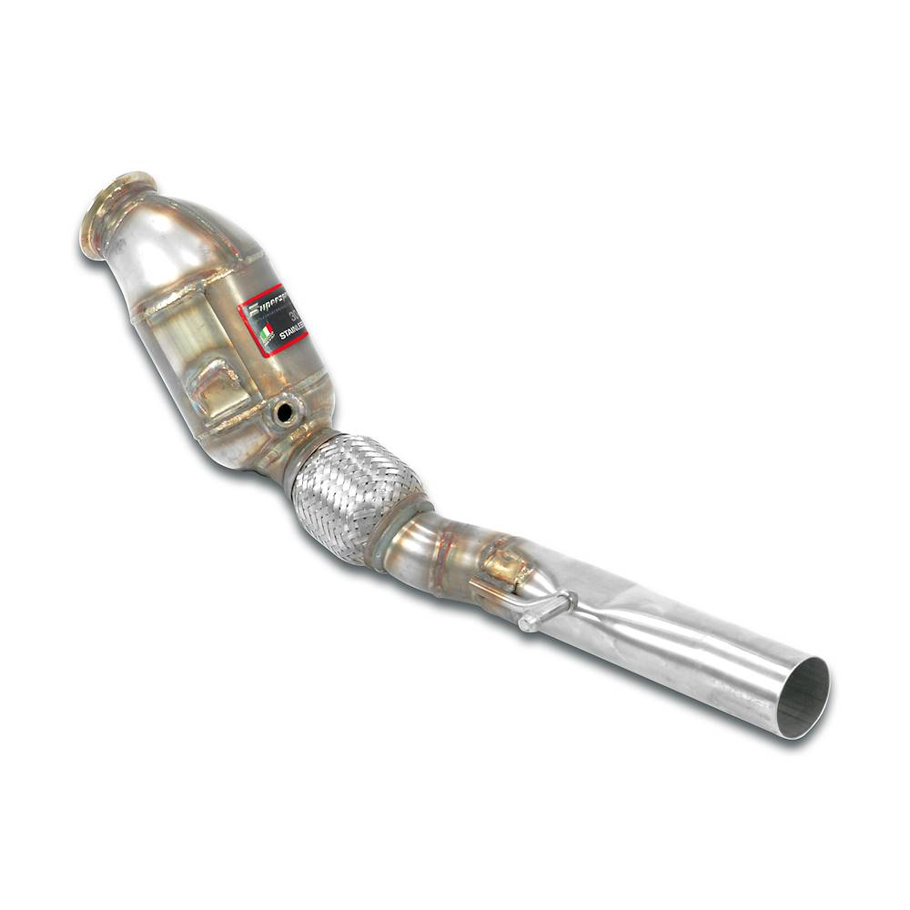 Downpipe right + Metallic catalytic 200CPSI