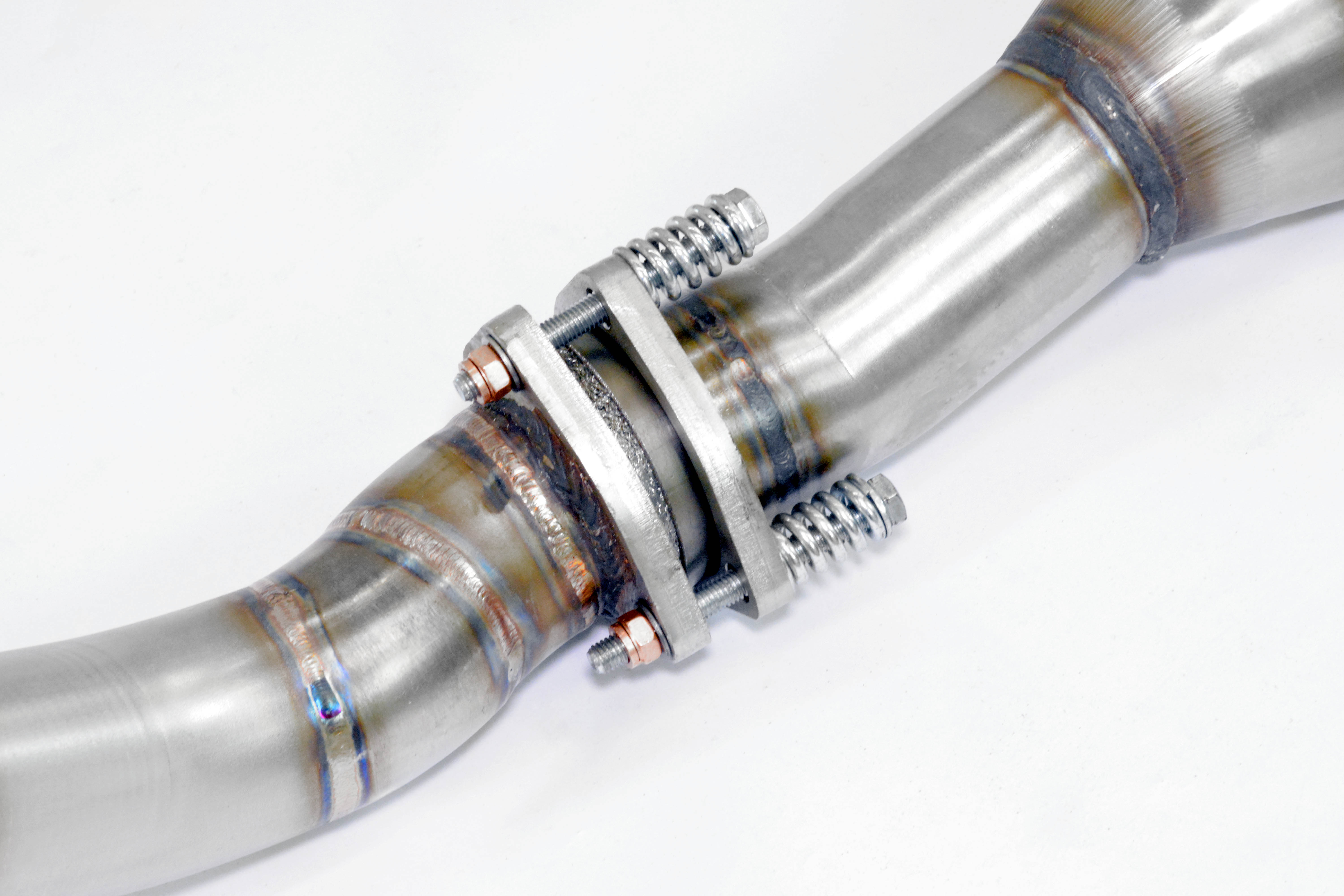 Downpipe Gauche + Catalyseur métallique 