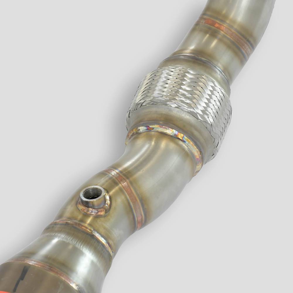 Downpipe Gauche+  Catalyseur métallique