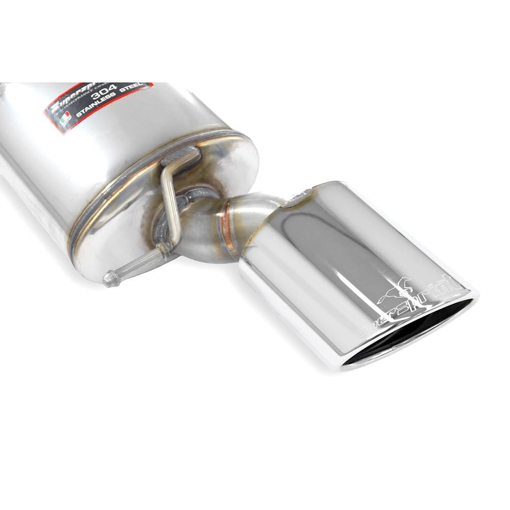 Rear exhaust Left Racing 150x105