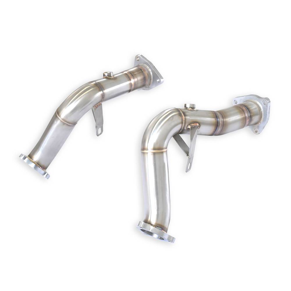 Downpipe kit Right + Left (Replaces OEM catalytic converter - Left Hand Drive)