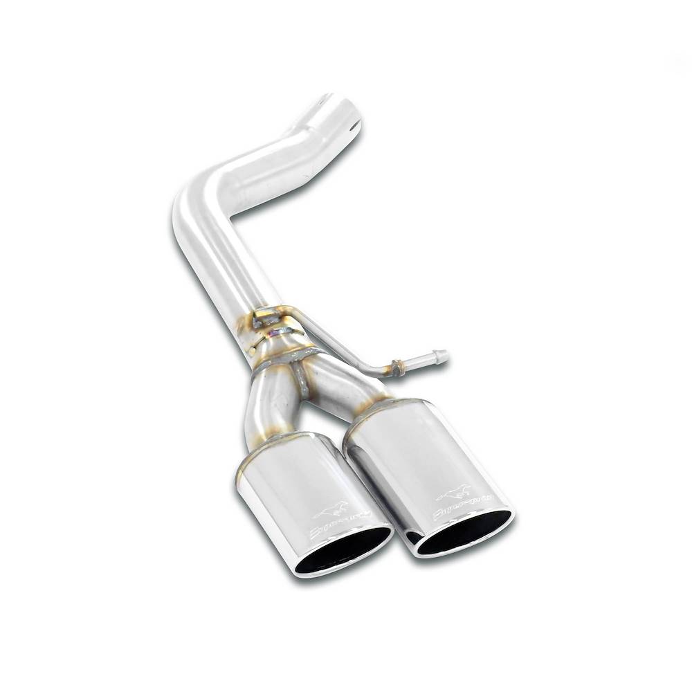 Rear pipe Left 100x75 (Muffler delete)