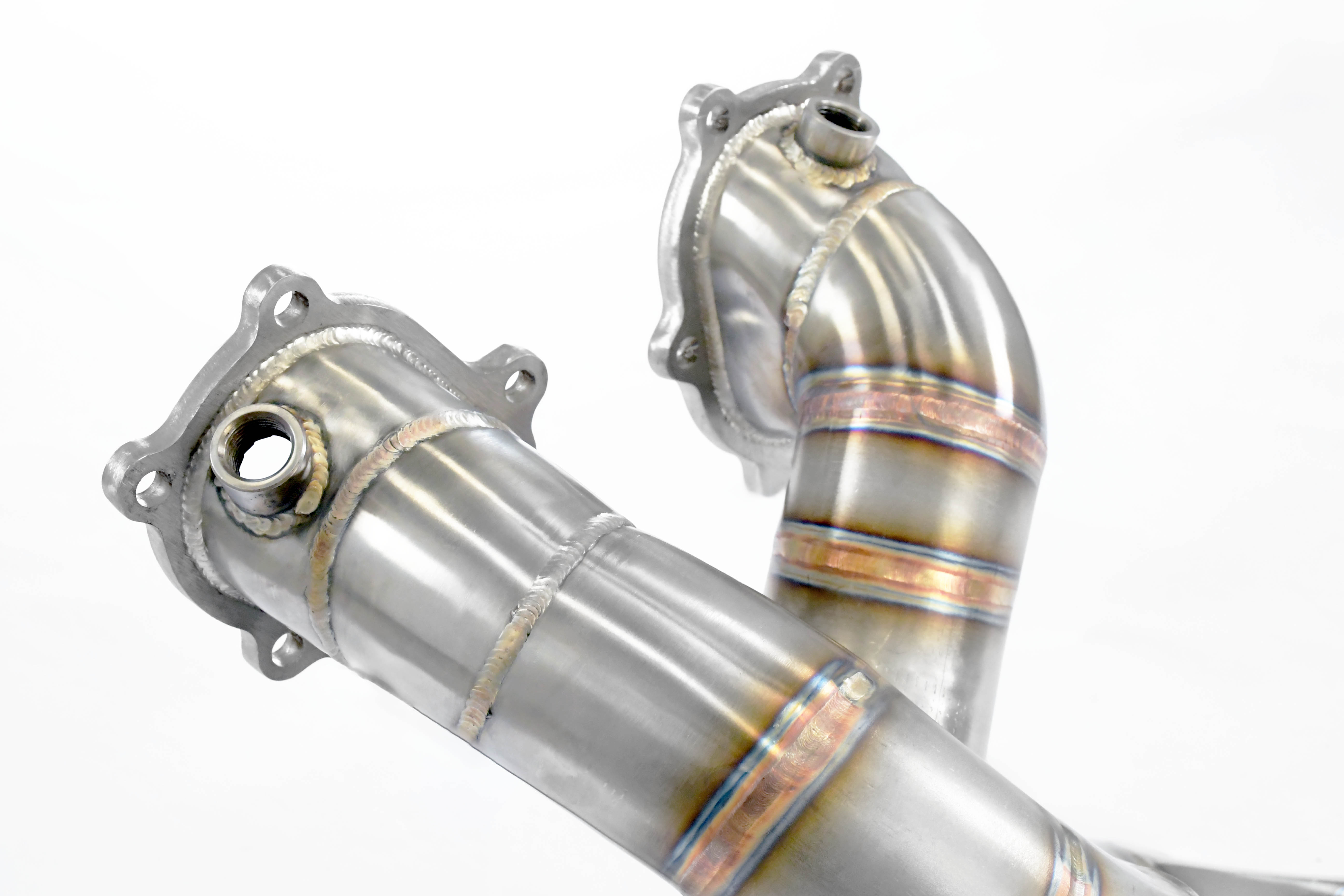 Downpipe Rechts + Links (Für Katalysator Ersatz)