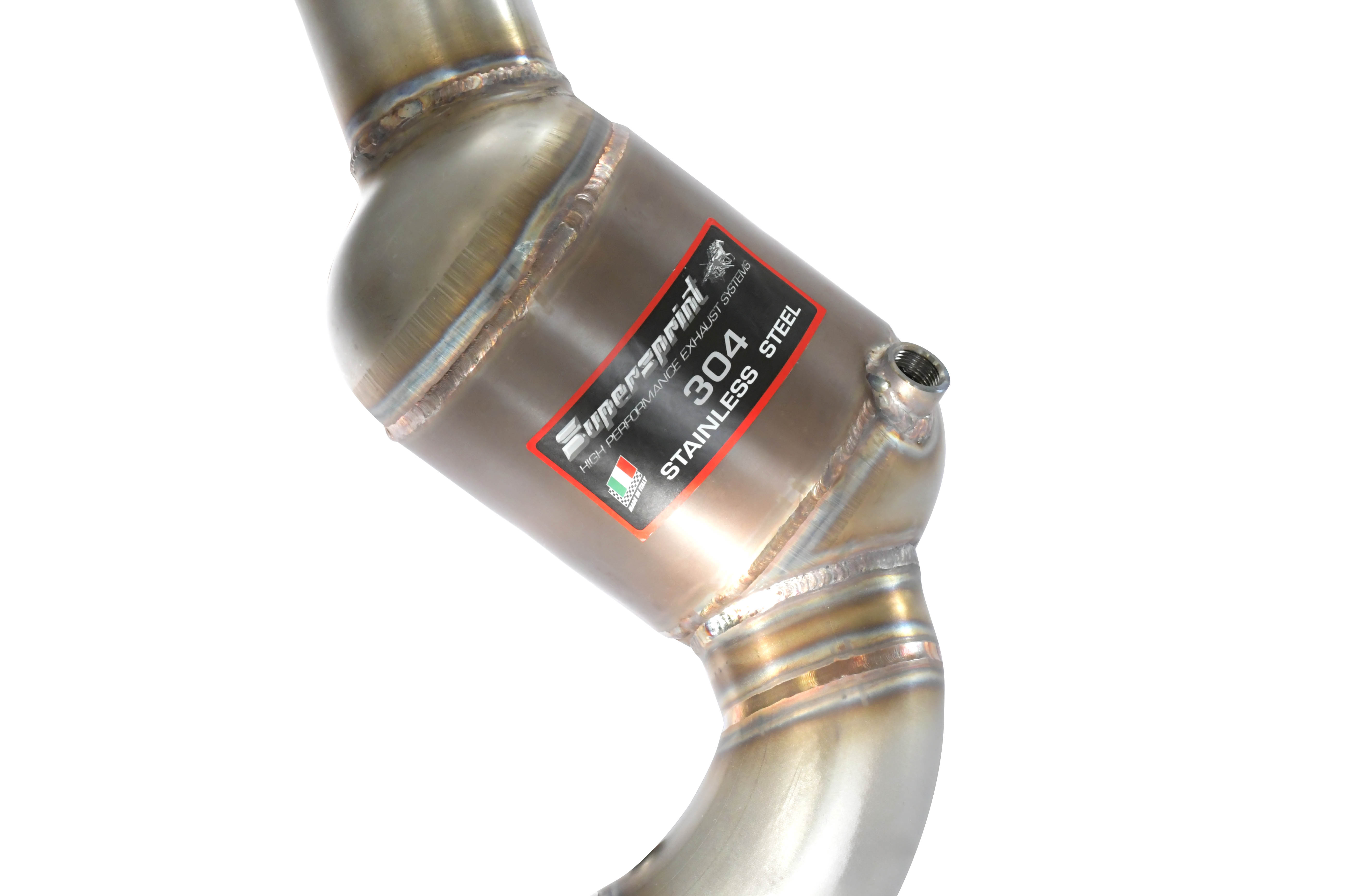Downpipe Links + Sport Metallkatalysator