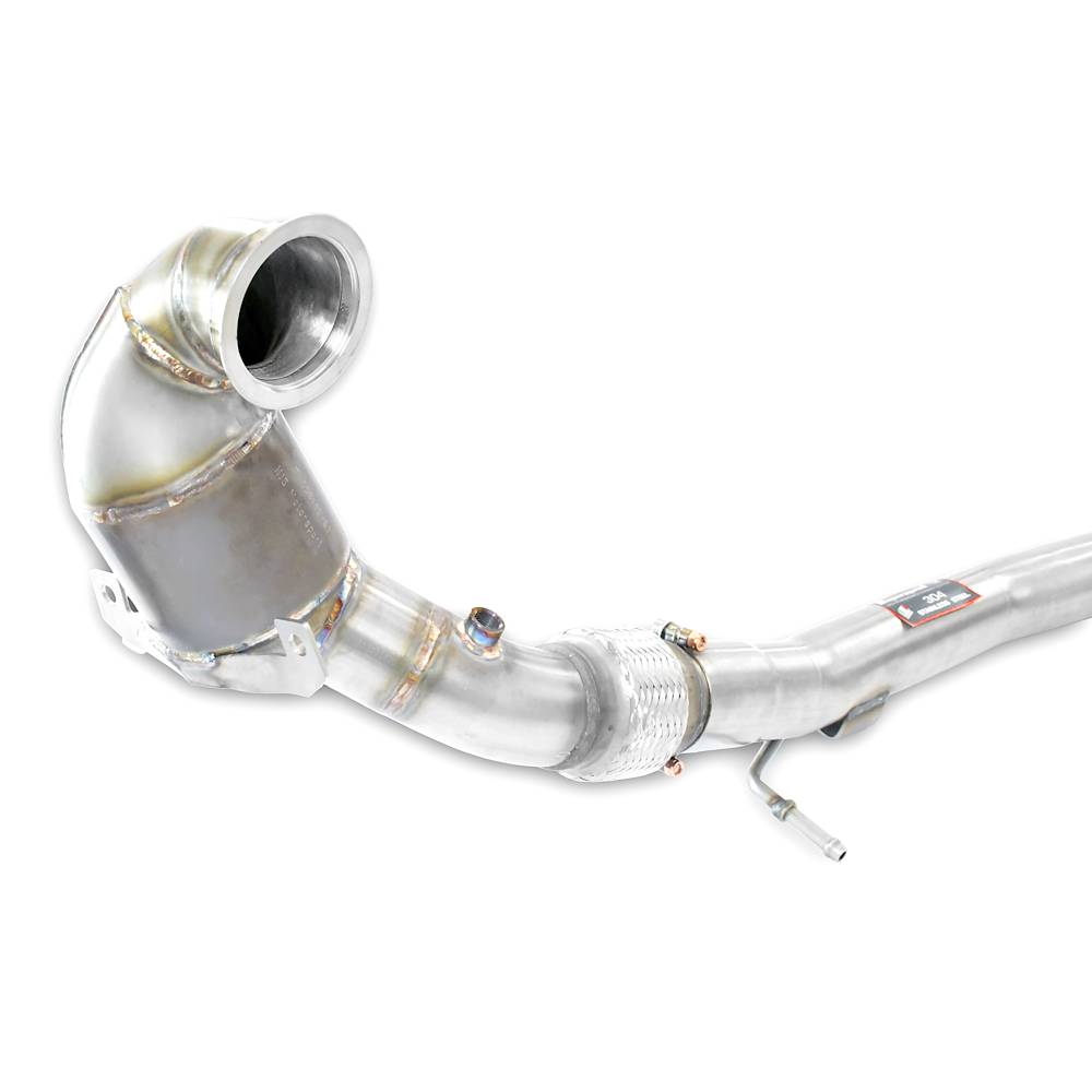 涡轮 落水管 kit + 金属 WRC 100钼 催化转化器