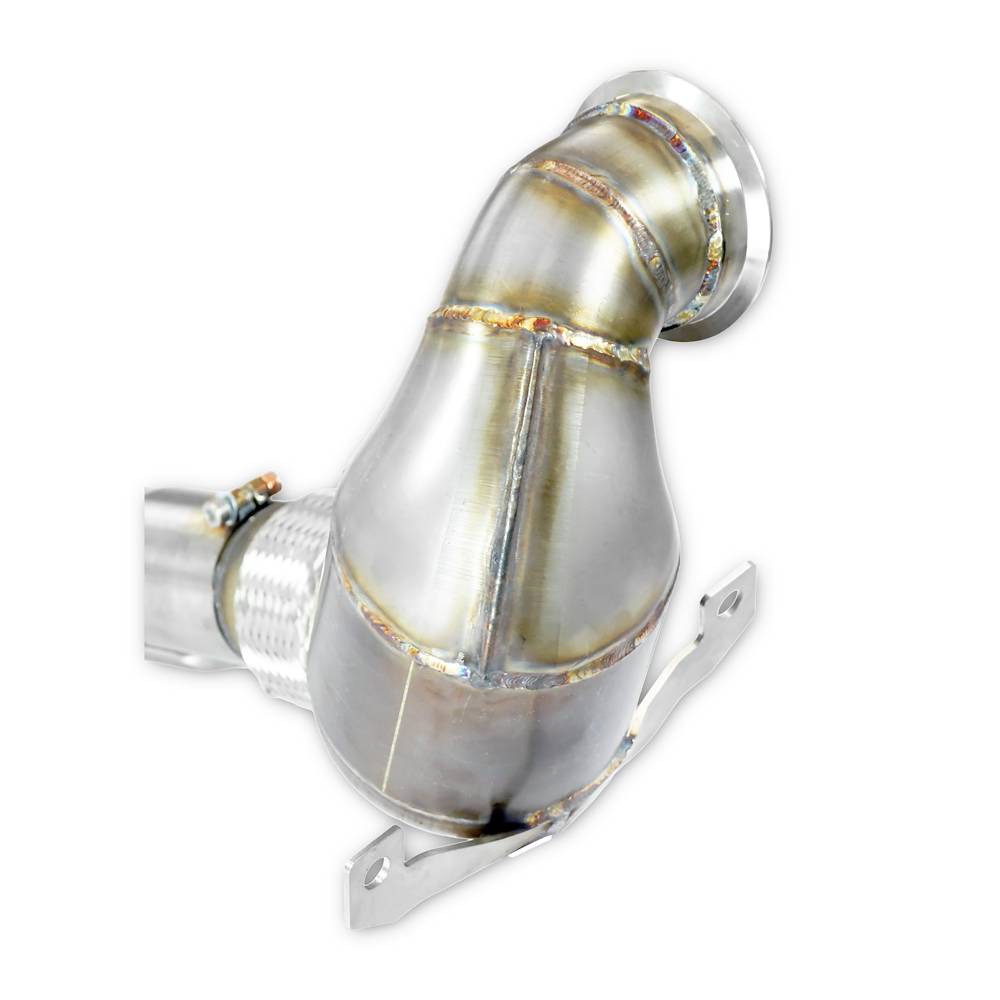 涡轮 落水管 kit + 金属 WRC 100钼 催化转化器