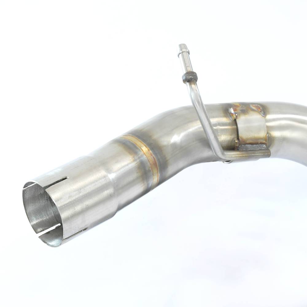 Rear exhaust right - left