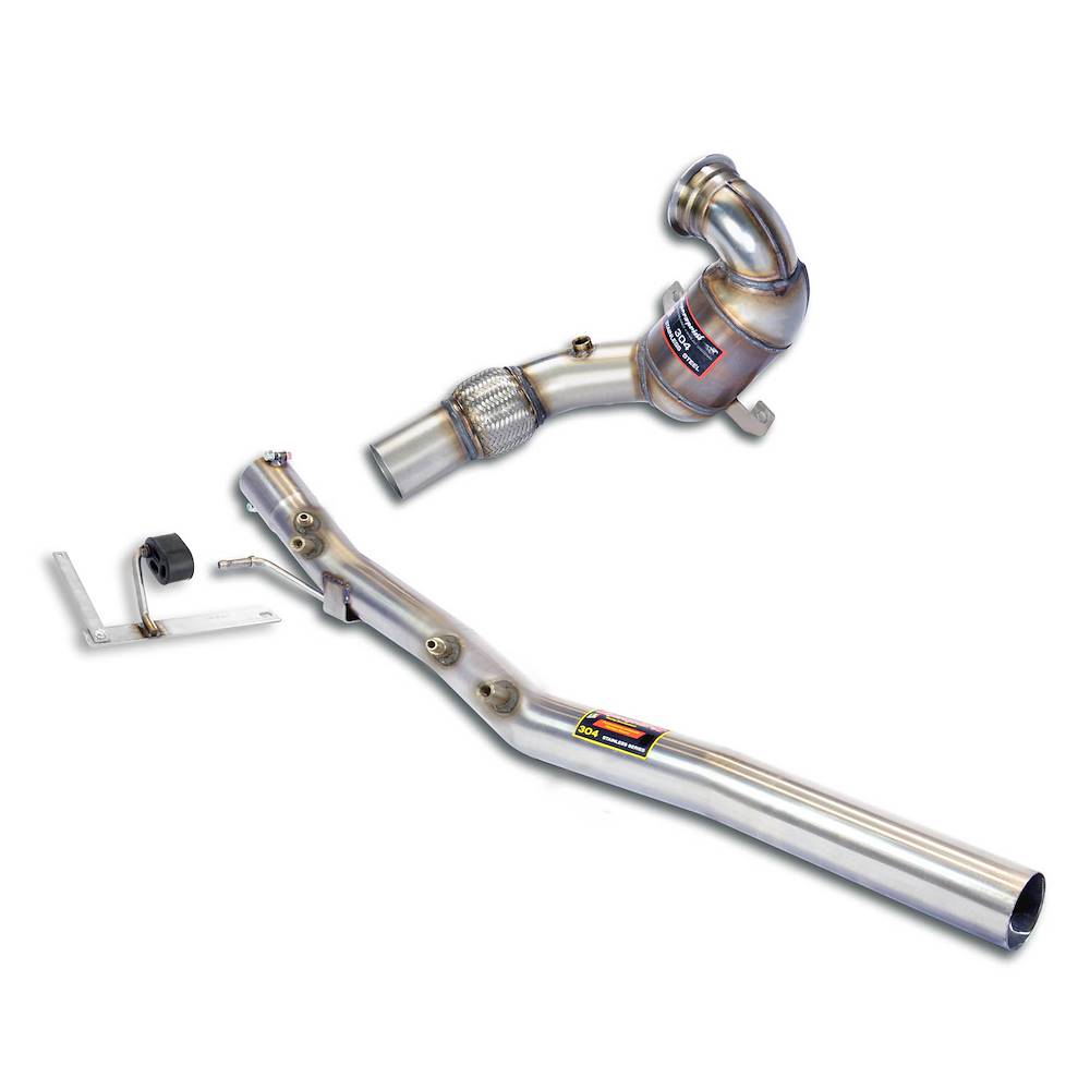 Turbo downpipe kit + Catalizador metalico WRC 100 CPSI