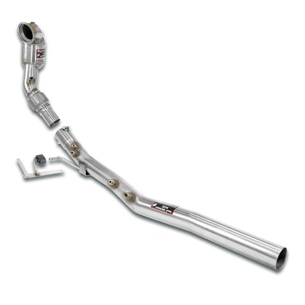 Turbo downpipe kit + Catalizador metalico WRC 100 CPSI