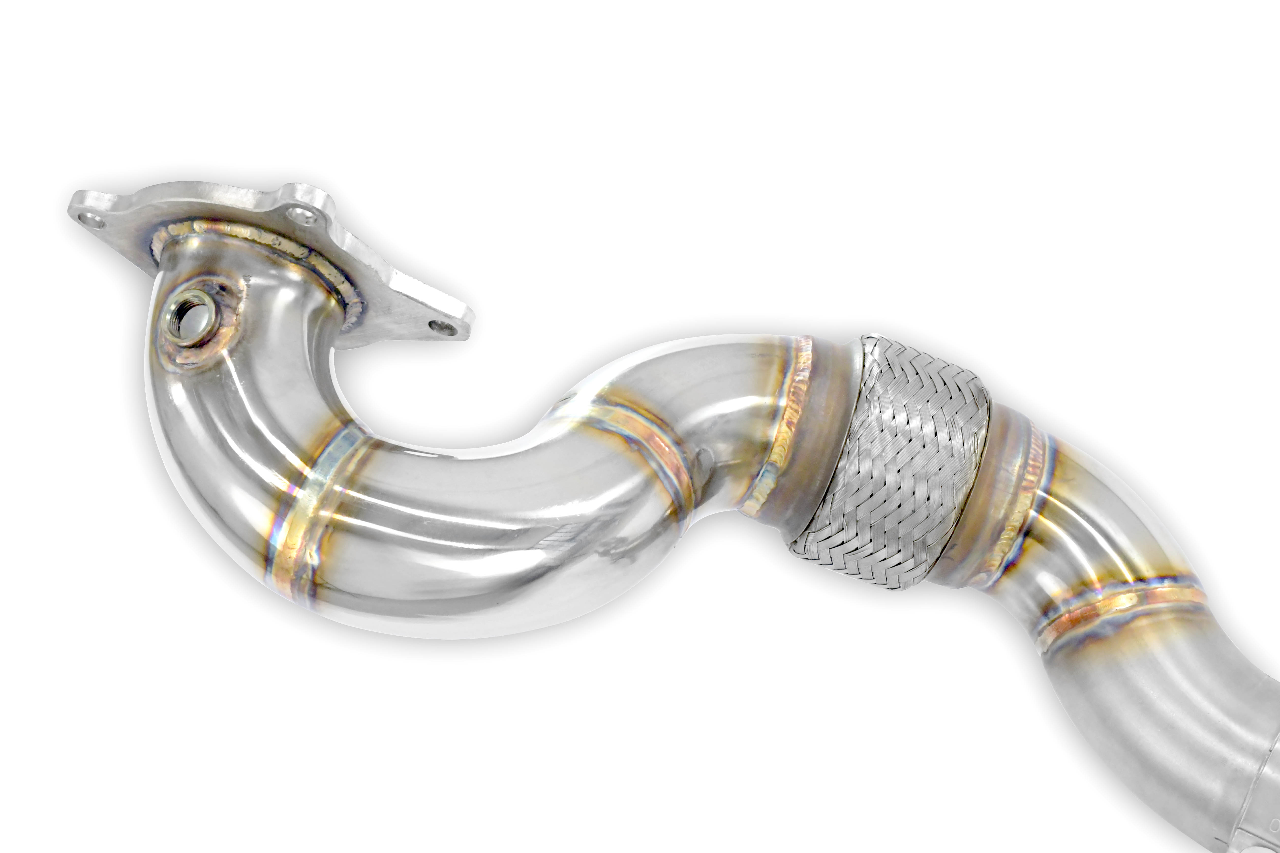 Kit tubo turbina con catalizzatore metallico 100 CPSI WRC