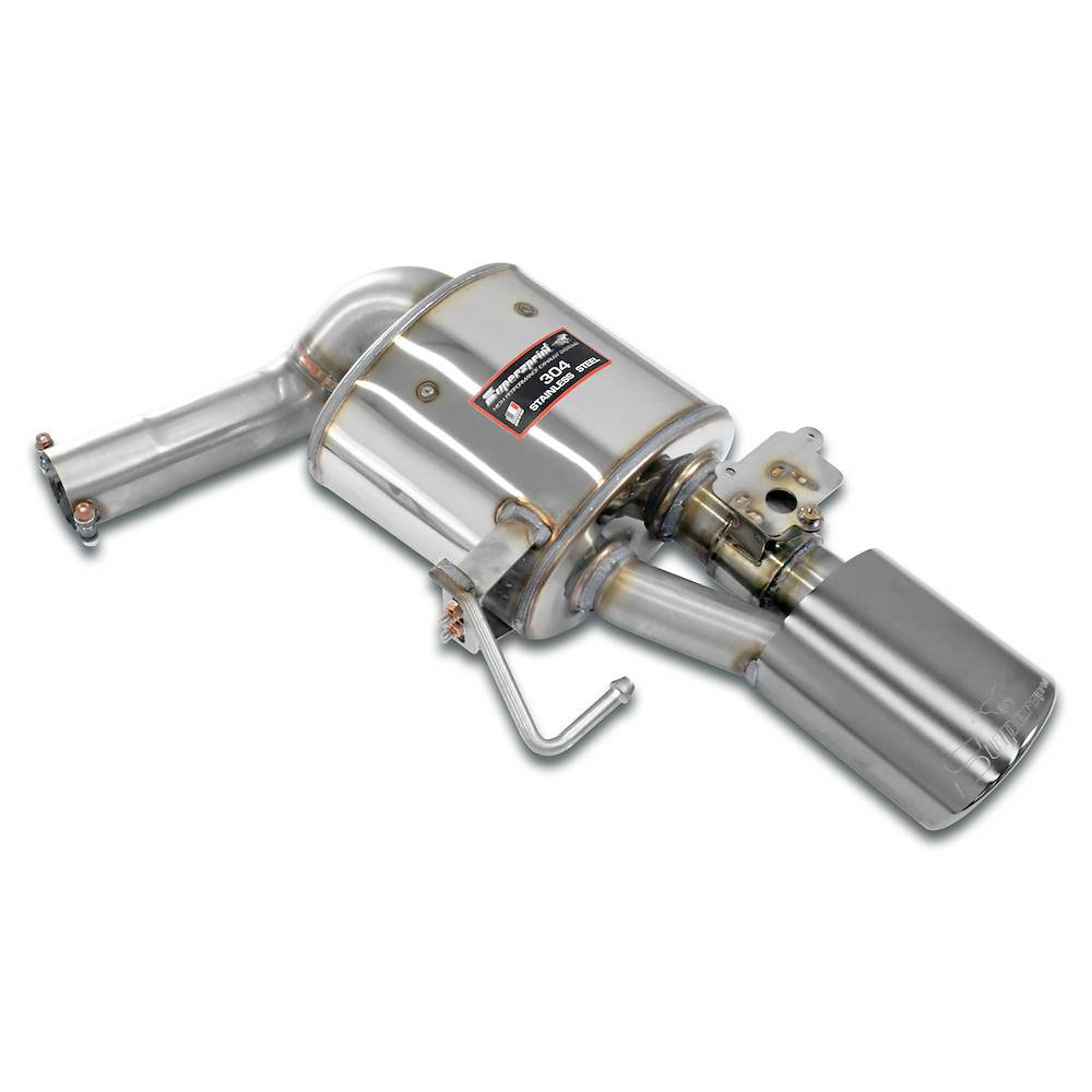 Silencieux arrière Droite 150x105 avec valve