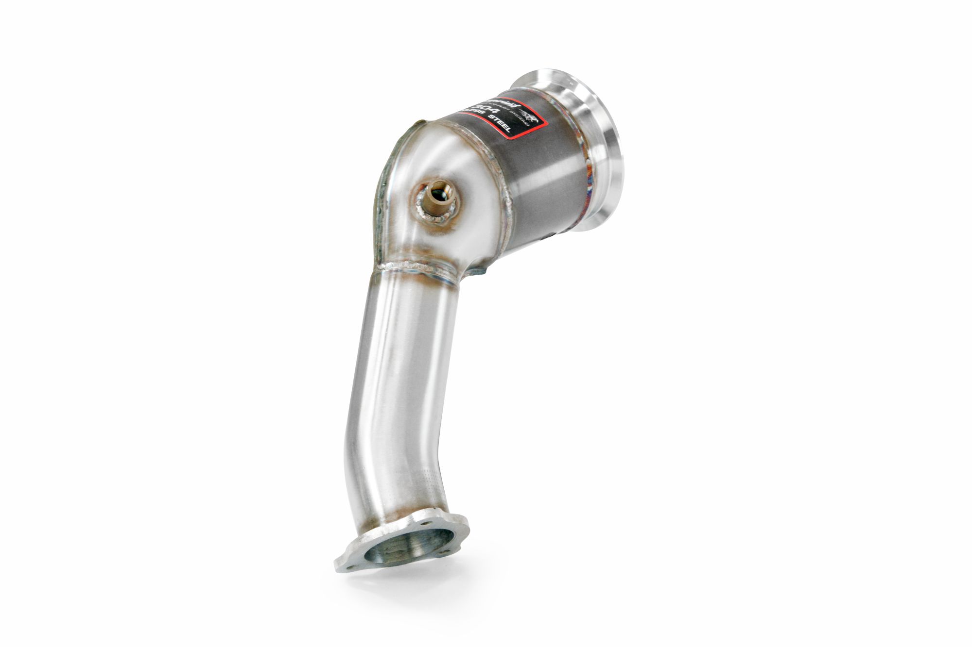 Downpipe Destro + catalizzatore metallico (Guida a sinistra / destra)