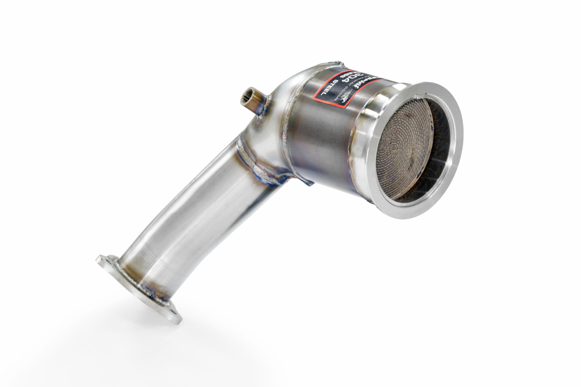 Downpipe Rechts + Sport Metallkatalysator (Left Hand Drive / Right Hand Drive)