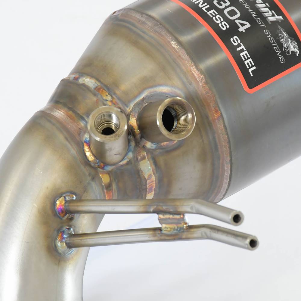 Downpipe Droite avec Catalyseur métallique (Volant à gauche / Volant à droite)