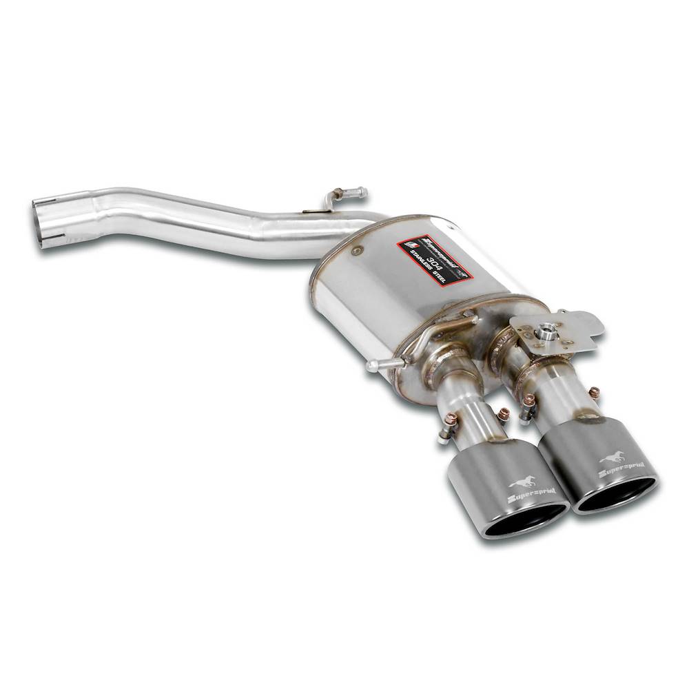 Rear exhaust Right 120x80 Black