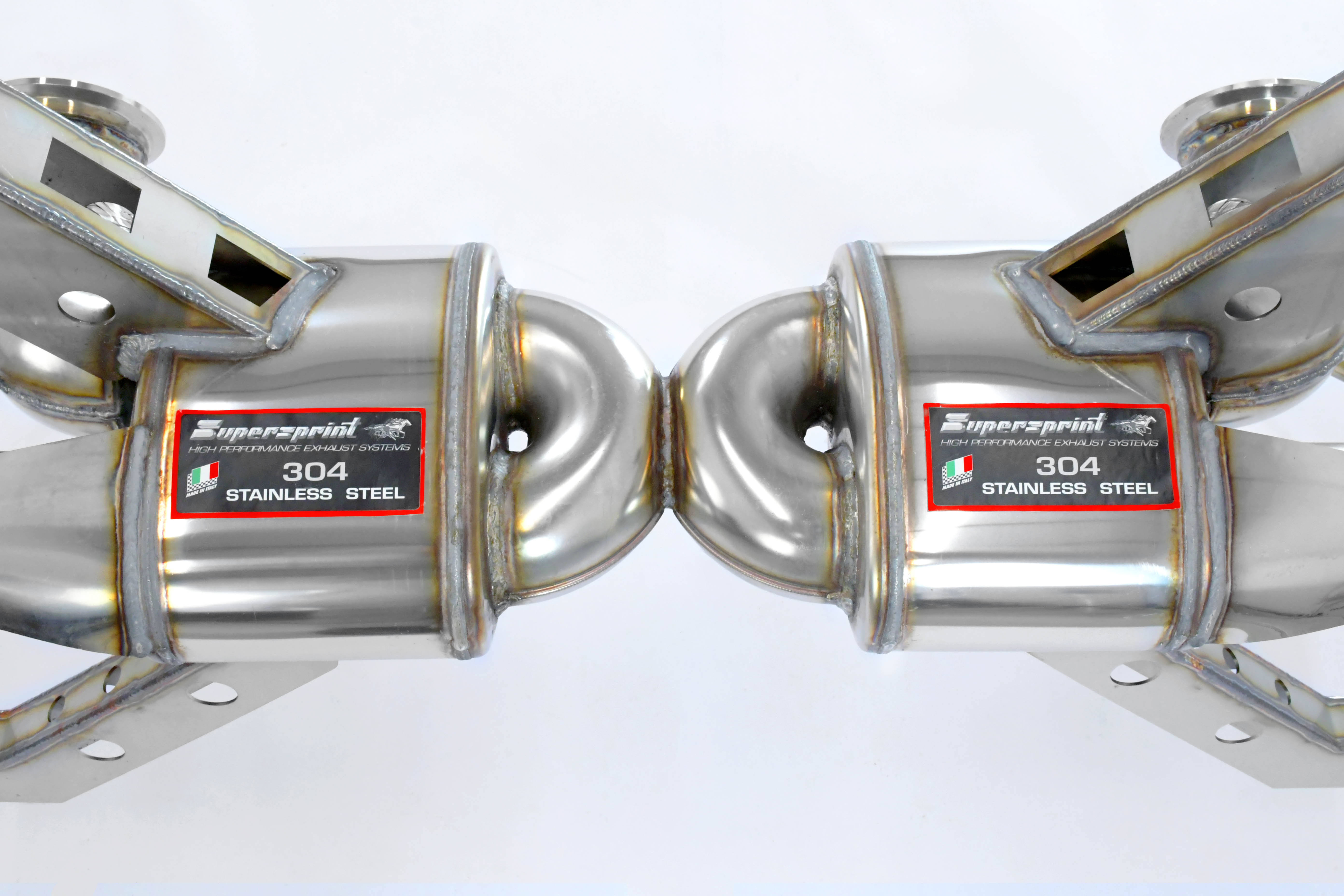 Endschalldämpfer Racing Rechts + Links Competizione (GPF-Entfall - Serien Endrohr)