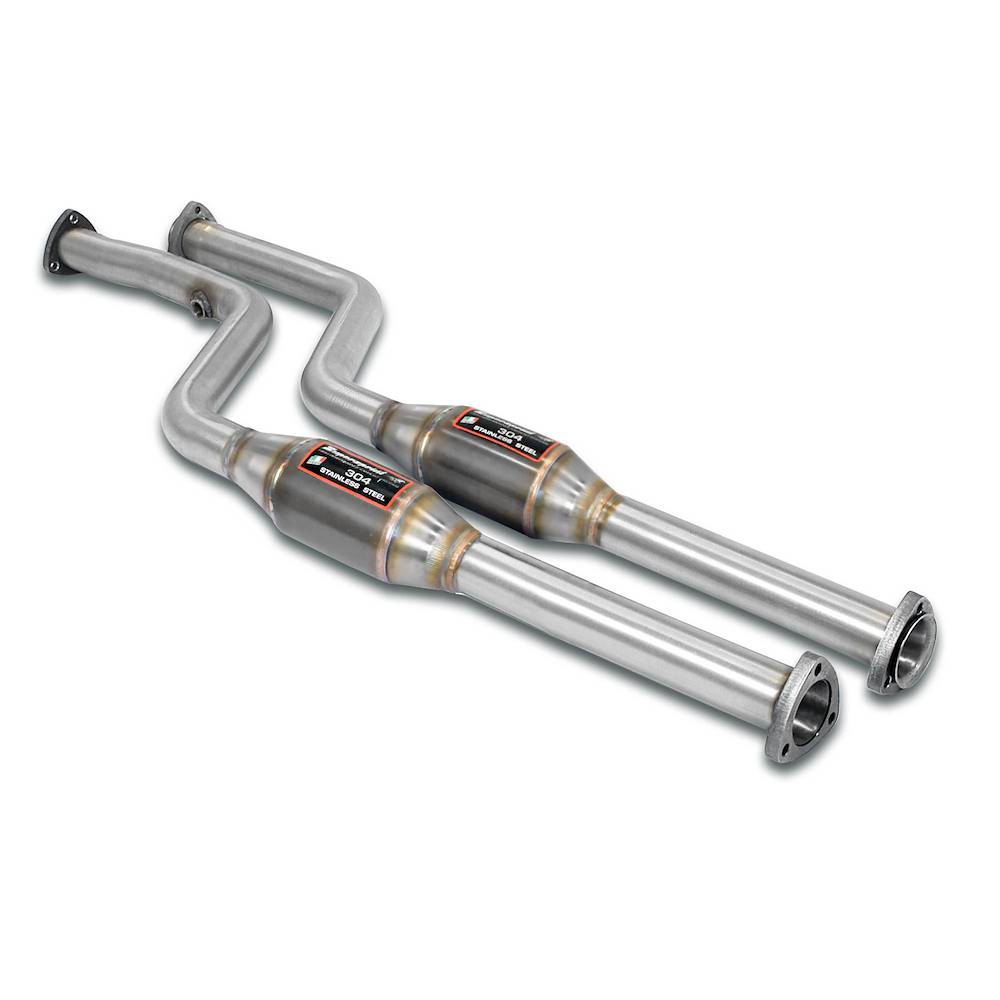 Front exhaust with metal Kat Right + Left