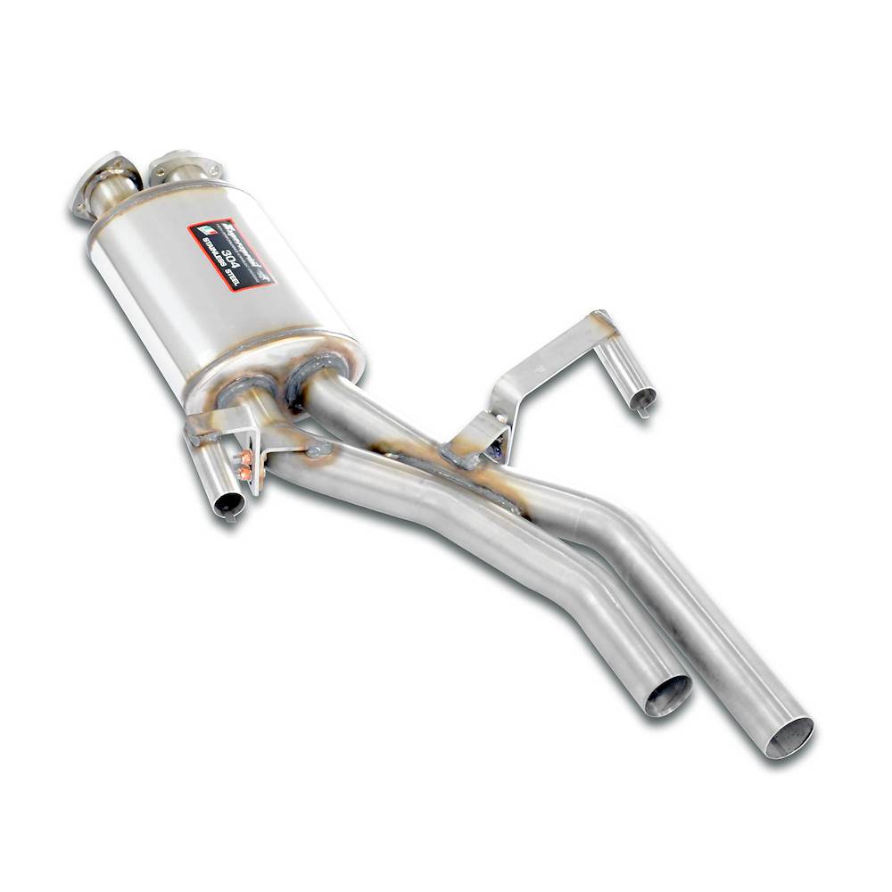 Centre exhaust + X-Pipe