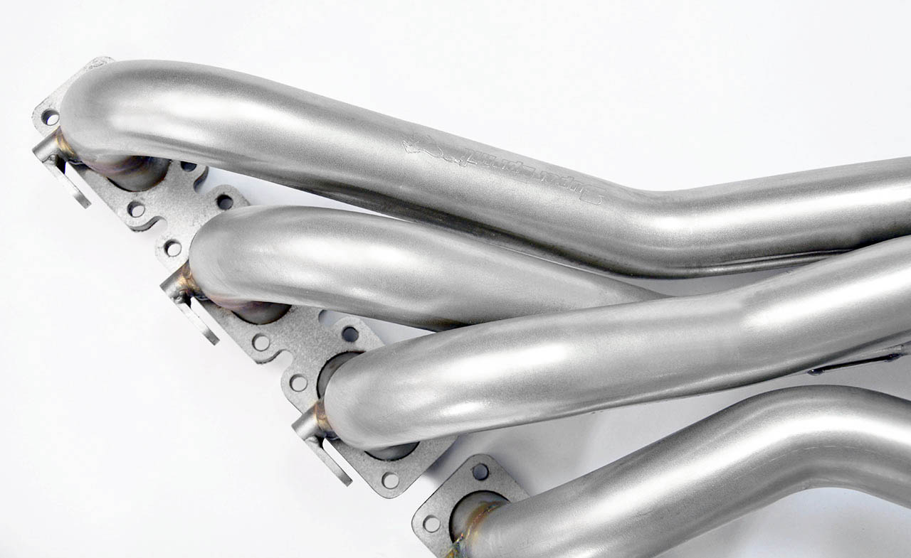 Manifold (Left Hand Drive, With CO sensor bungs) Also fits with the OEM catalytic converter