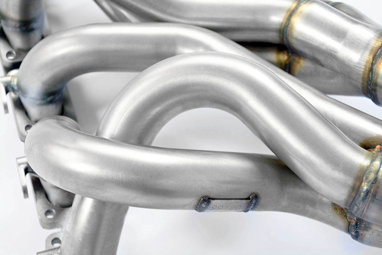 Manifold (Left Hand Drive, With CO sensor bungs) Also fits with the OEM catalytic converter