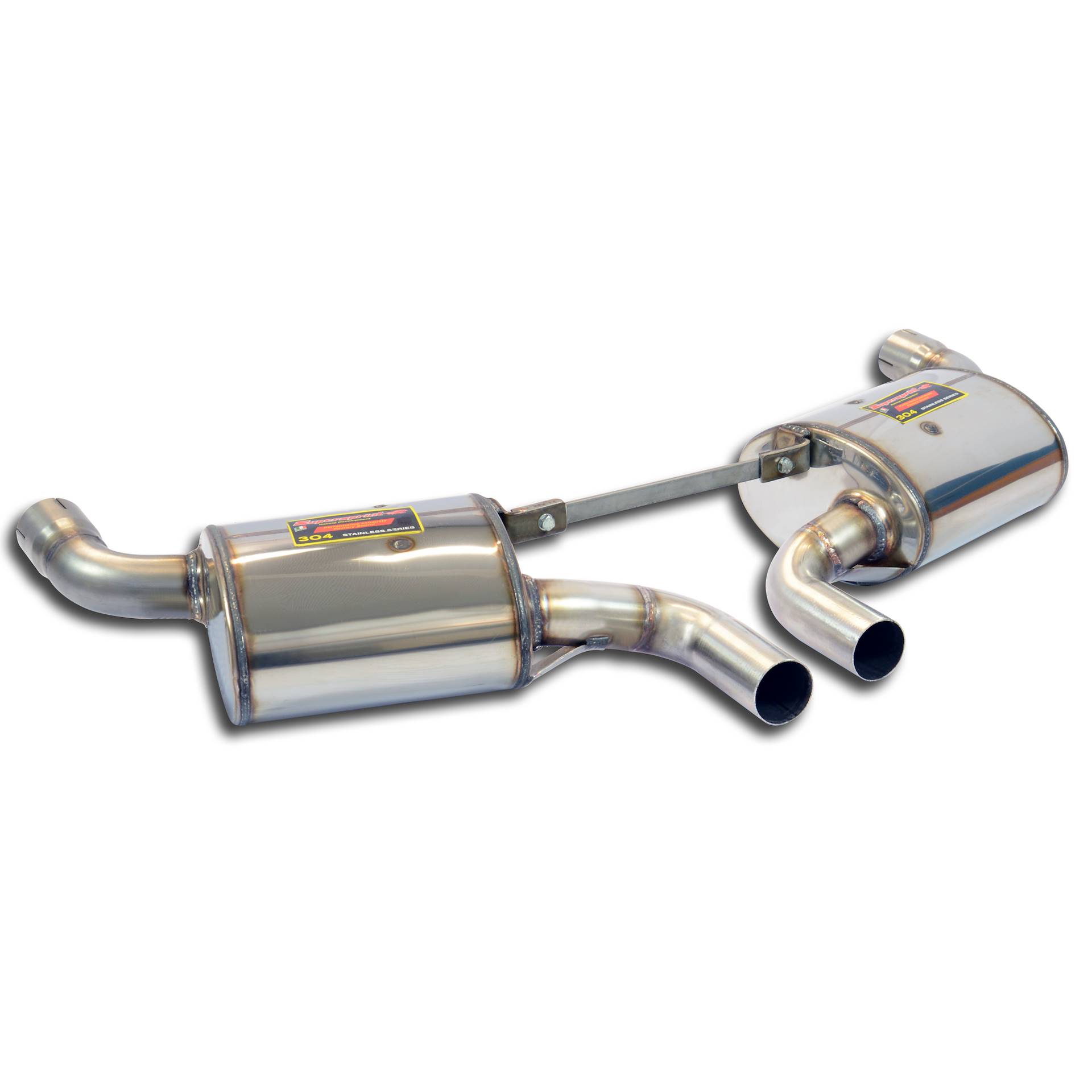 Rear exhaust Right + Left Racing