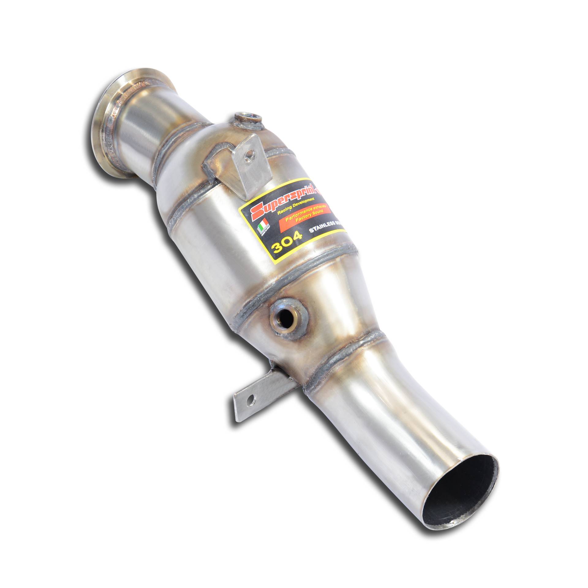 Descente tube + Catalyseur métallique 100CPSI WRC 