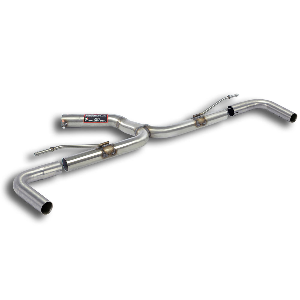 Tubo posteriore Y-Pipe Destro-Sinistro (Elimina silenziatore posteriore di serie)