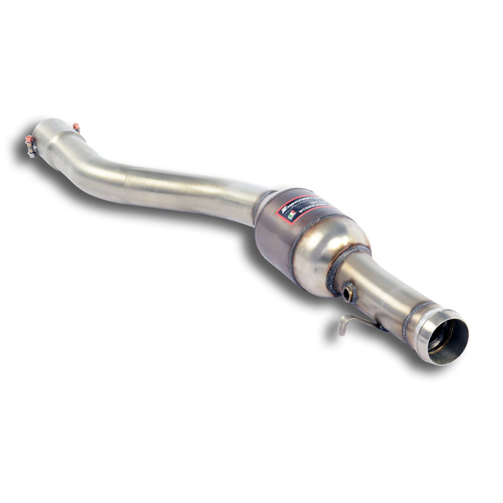 Front pipe Left with  Metallic catalytic converter