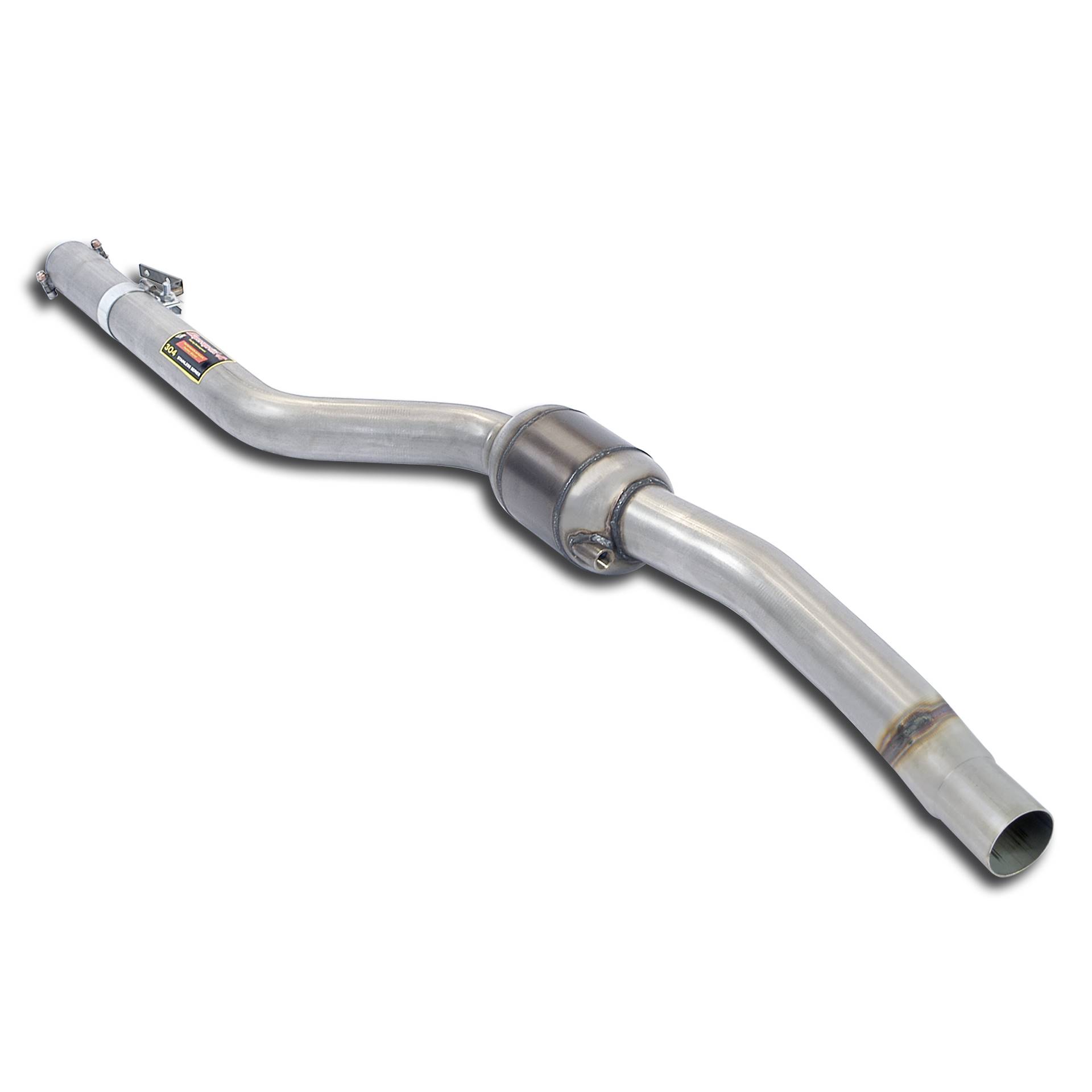 Front Metallic catalytic converter Left