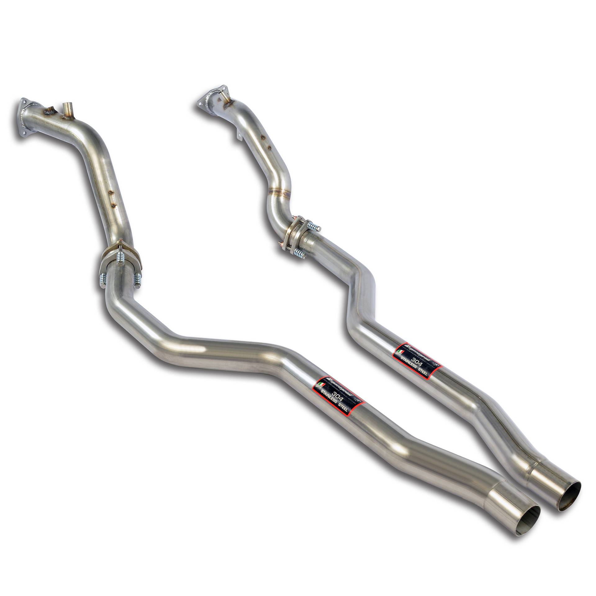 Downpipe kit Derecho + Izquierdo (Substitucion catalizador )