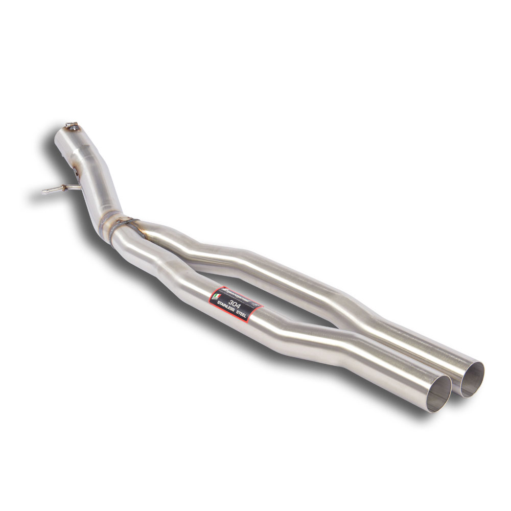 Kit tubos delanteros metalico Derecho-Izquierdo (Reemplaza catalizador)