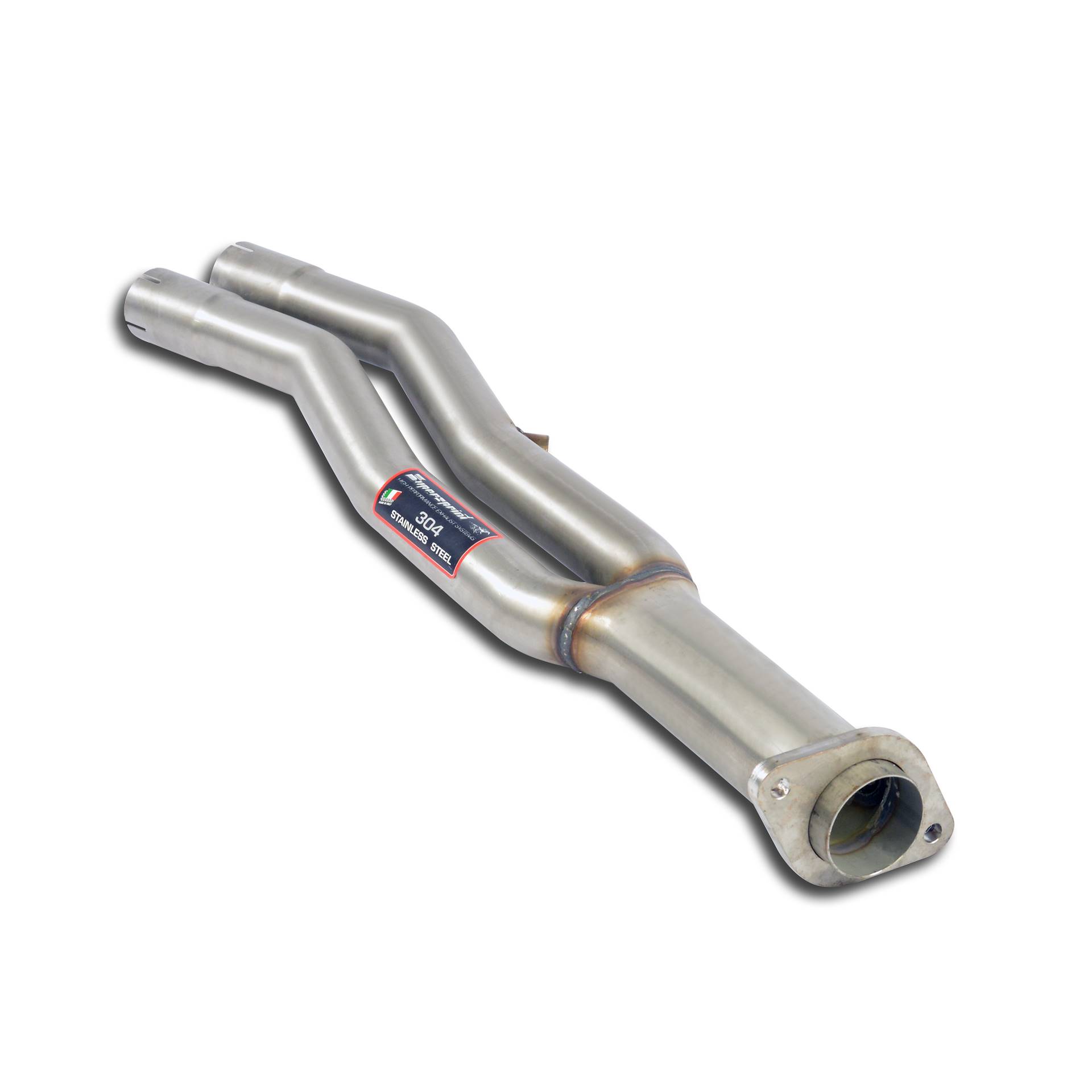 Tubo centrale (con presa sensore NOx)