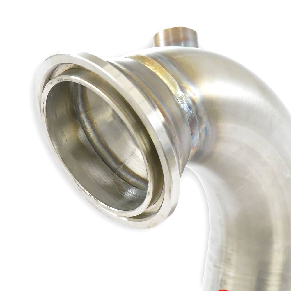 Downpipe Avec emplacement pour les sondes (remplace le catalyseur d'origine)