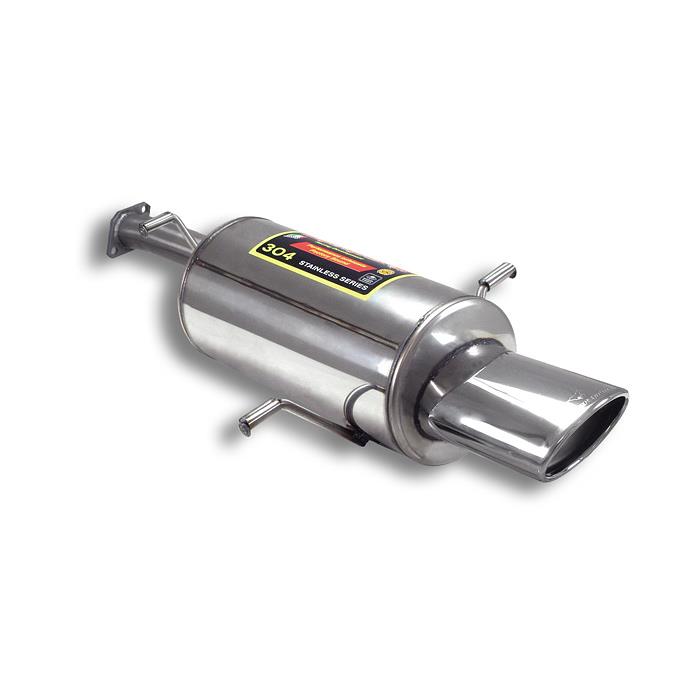 Silencioso trasero 145 x 95 Acero Inox