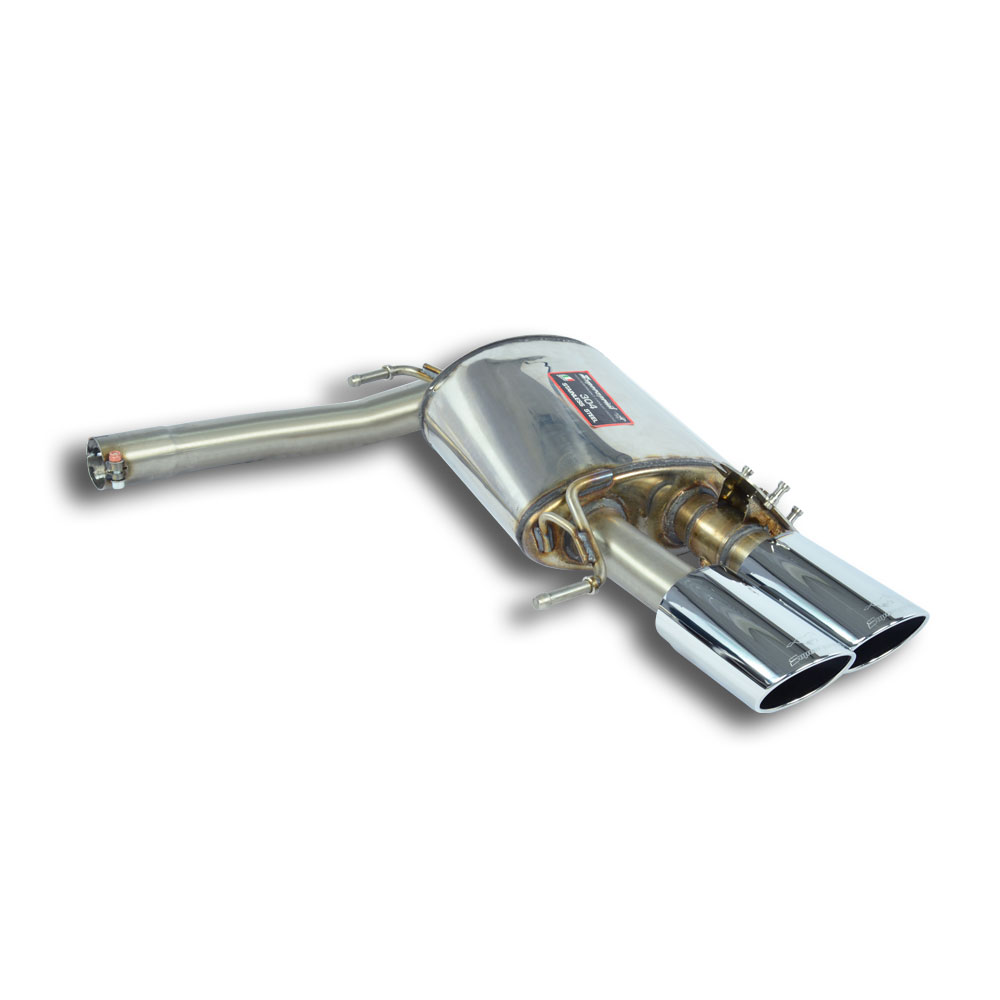 Rear exhaust Right 100x75 with valve