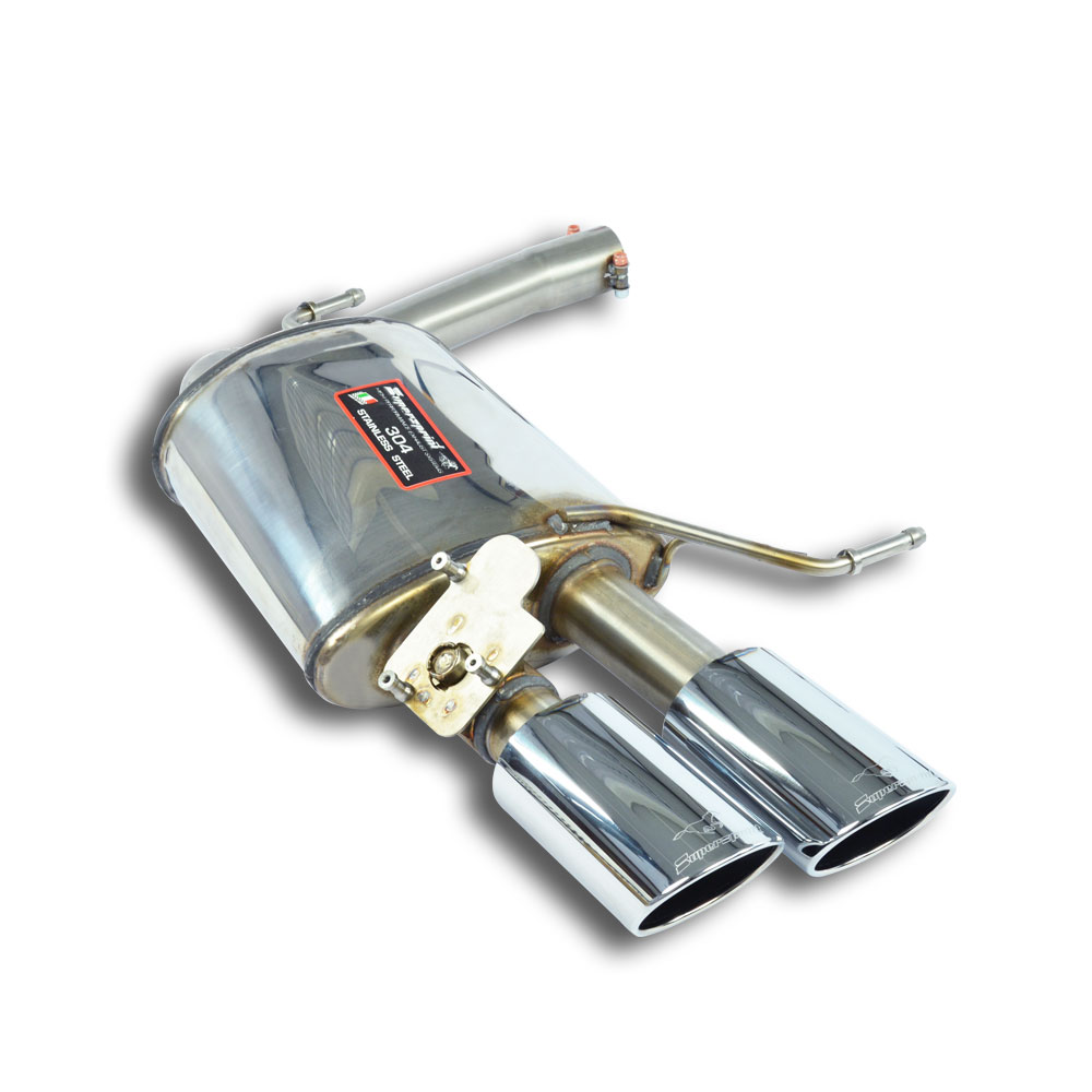 Rear exhaust Left 100x75 with valve