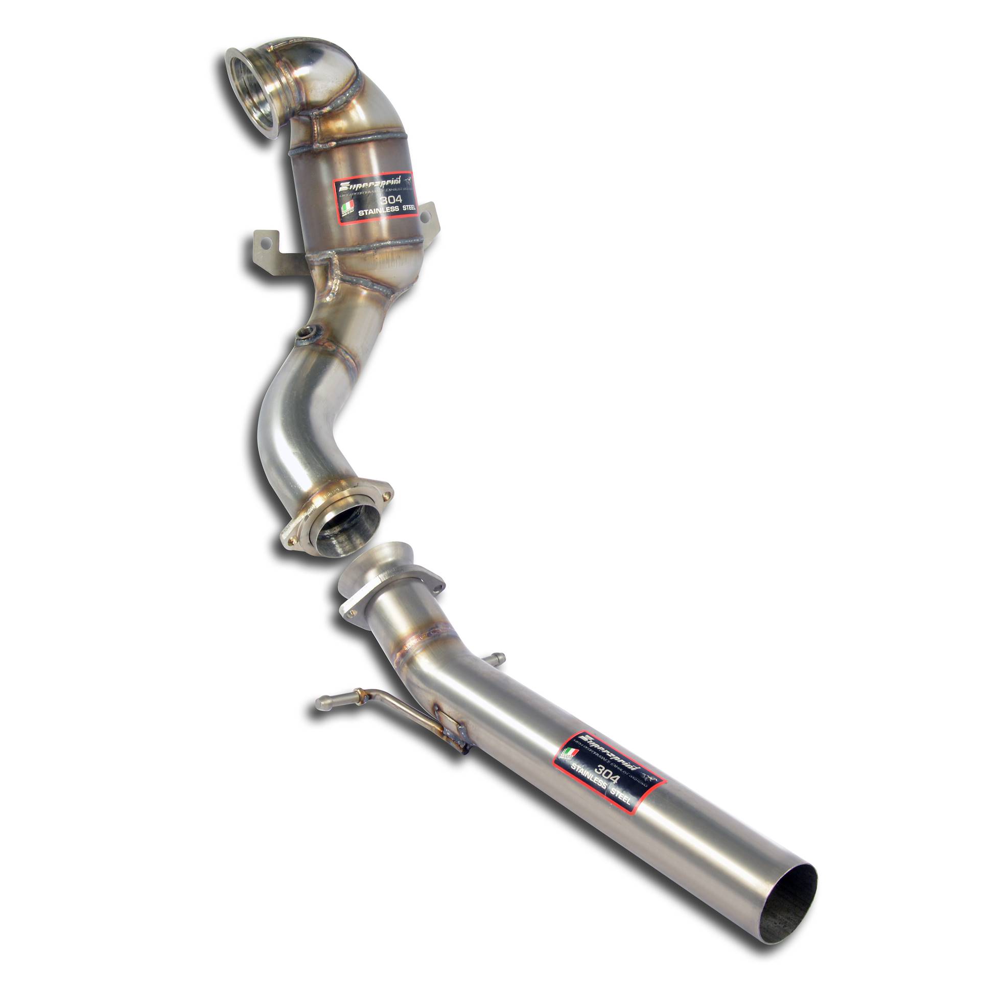 Turbo Descente tube + Catalyseur métallique 200 CPSI
