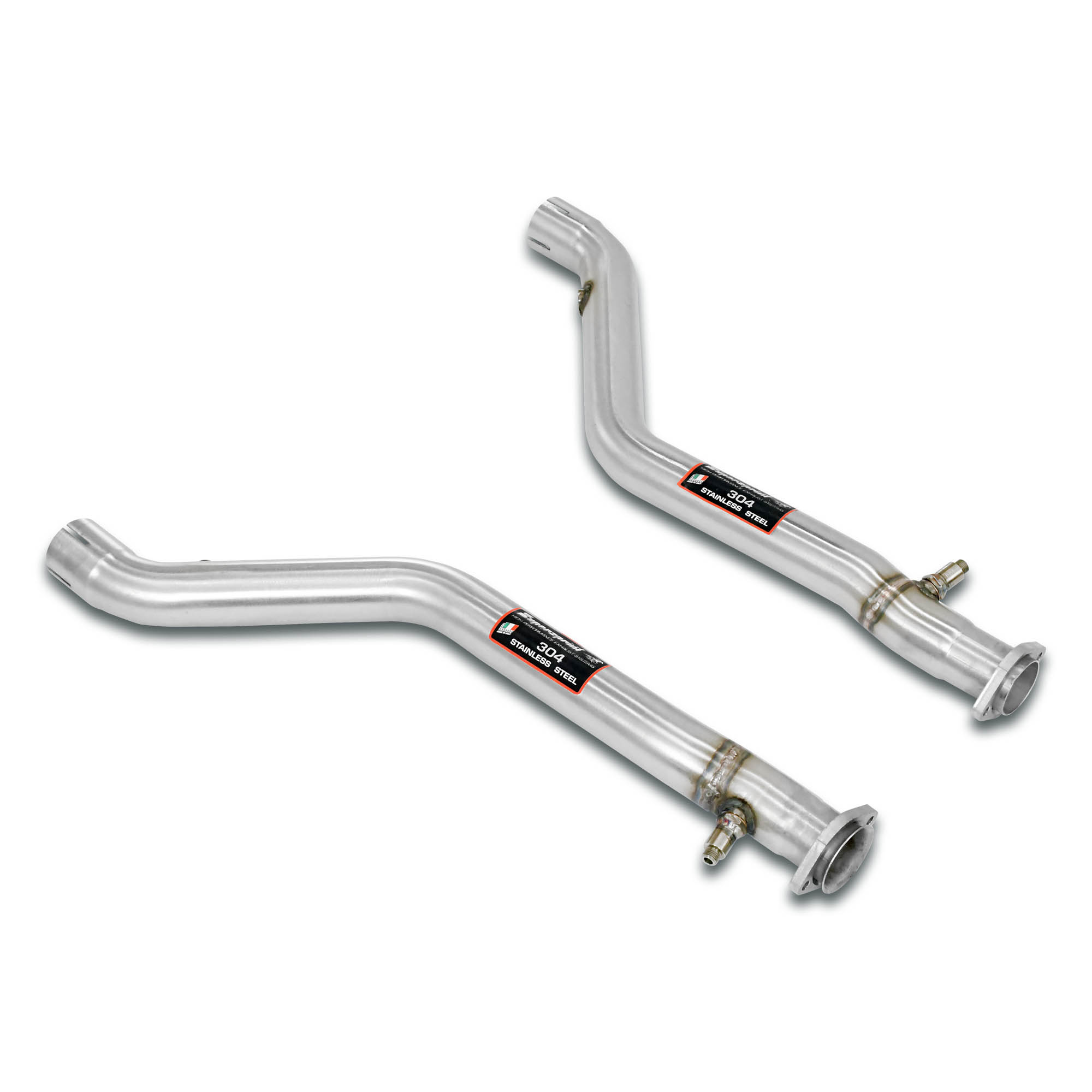 Front pipes kit Right - Left  (Replaces catalytic converter)