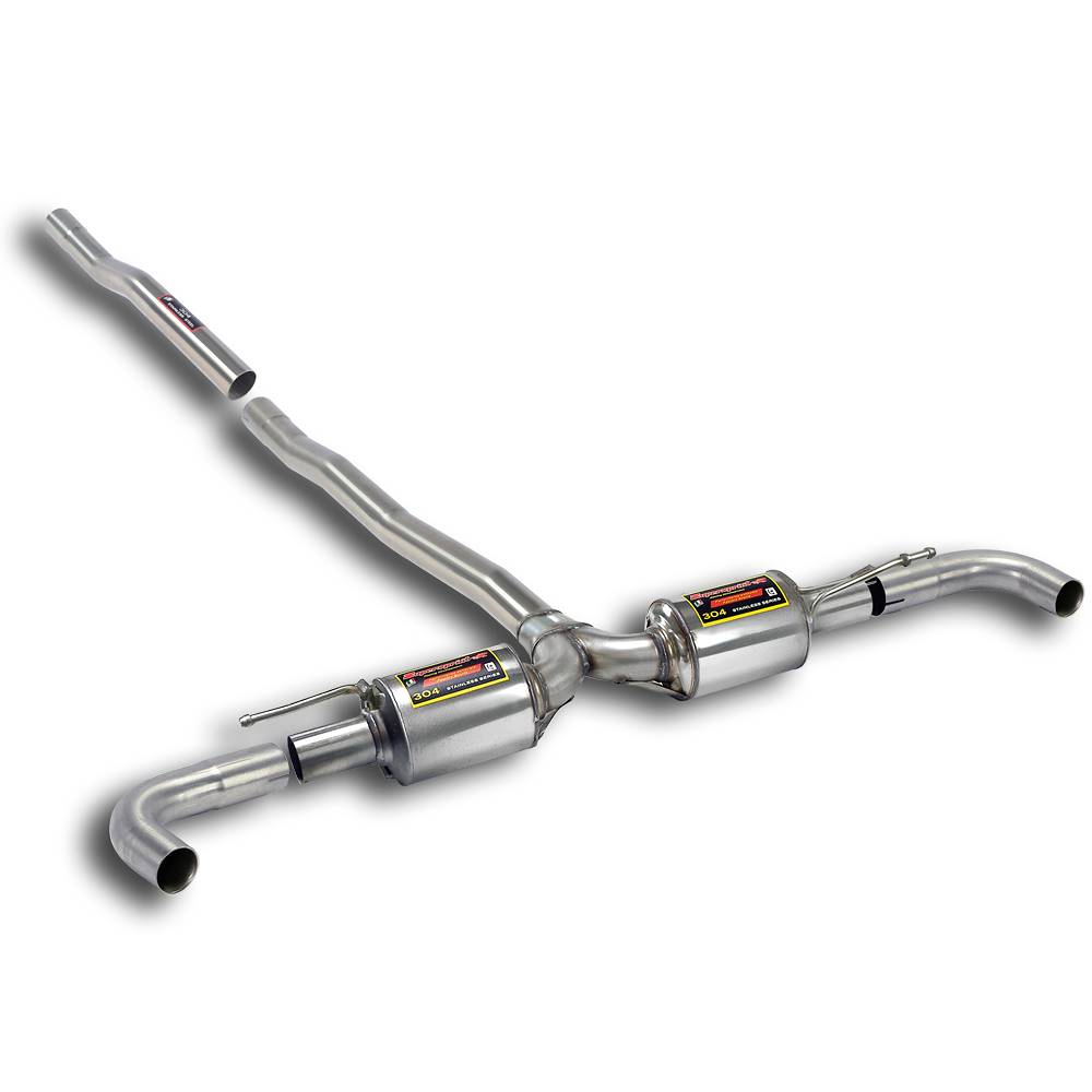 Rear exhaust Right - Left Racing