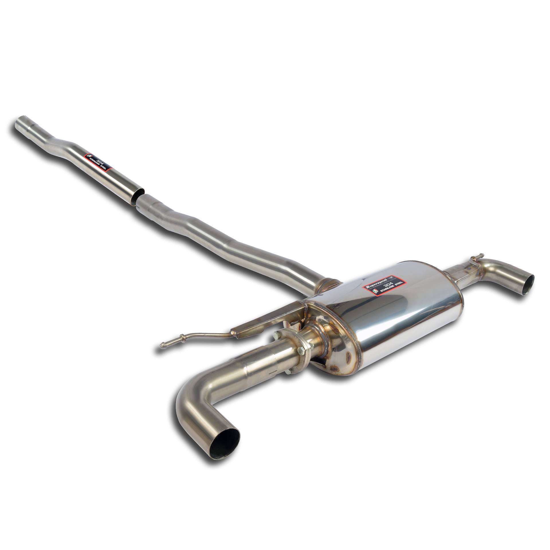 Rear exhaust Right - Left