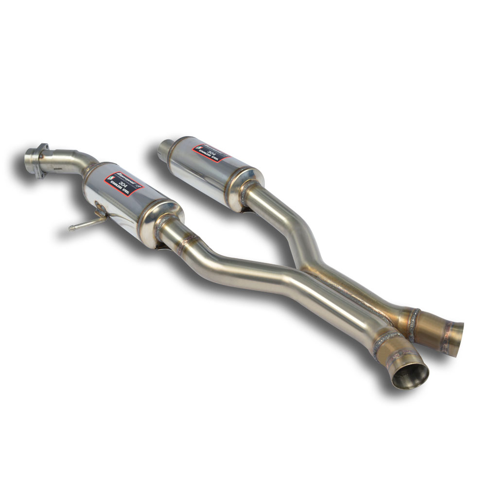 Mittelschalldämpfer + “X-Pipe”