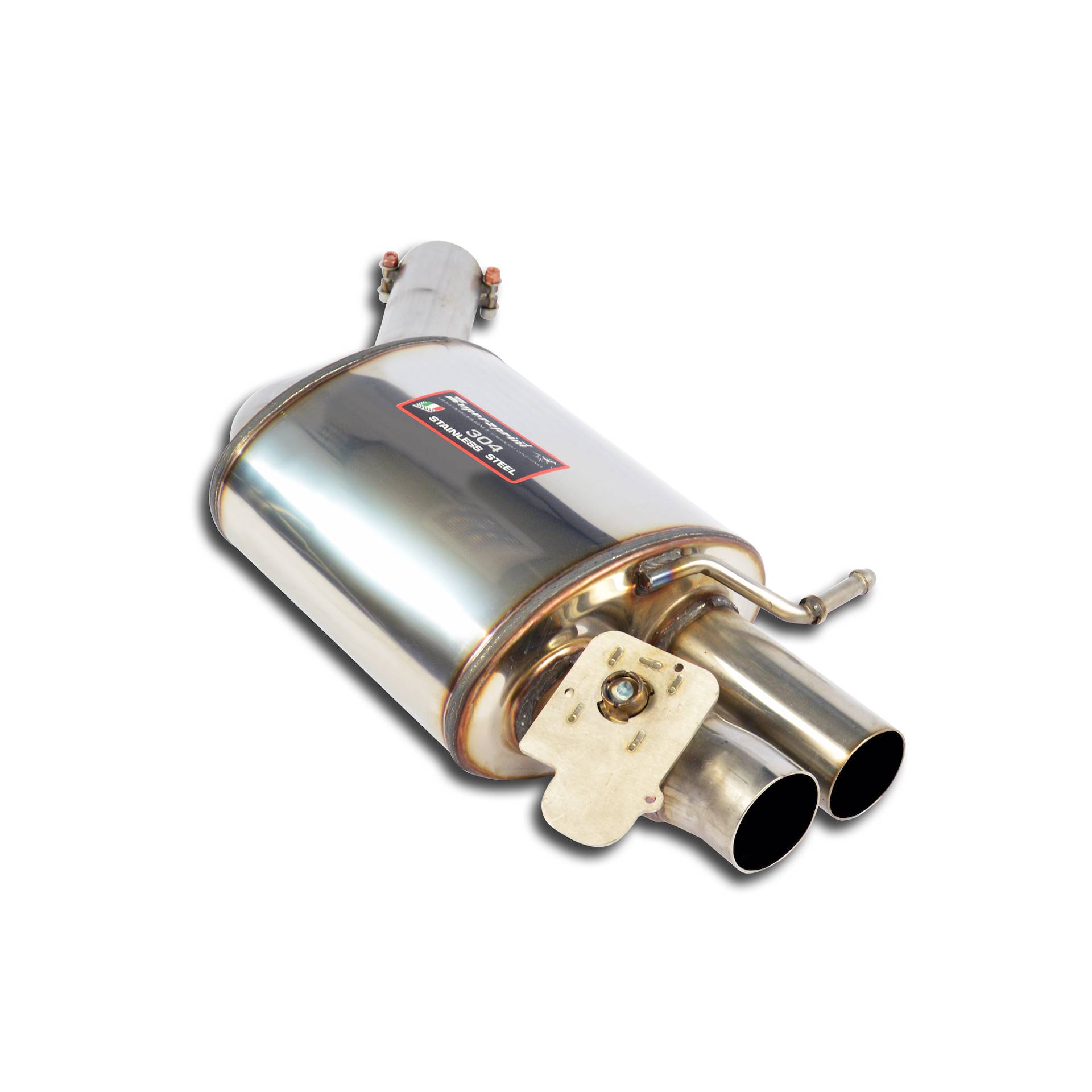 Rear exhaust Left with valve (For OEM end pipe)