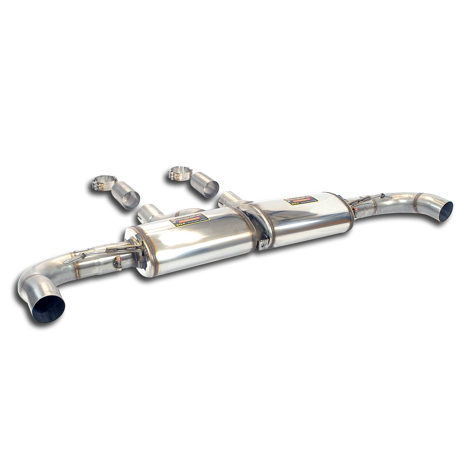 Rear exhaust Right - Left Race
